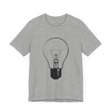 POP Culture Classics Bright as a Bulb Unisex Jersey Short Sleeve T-Shirt - POPvault