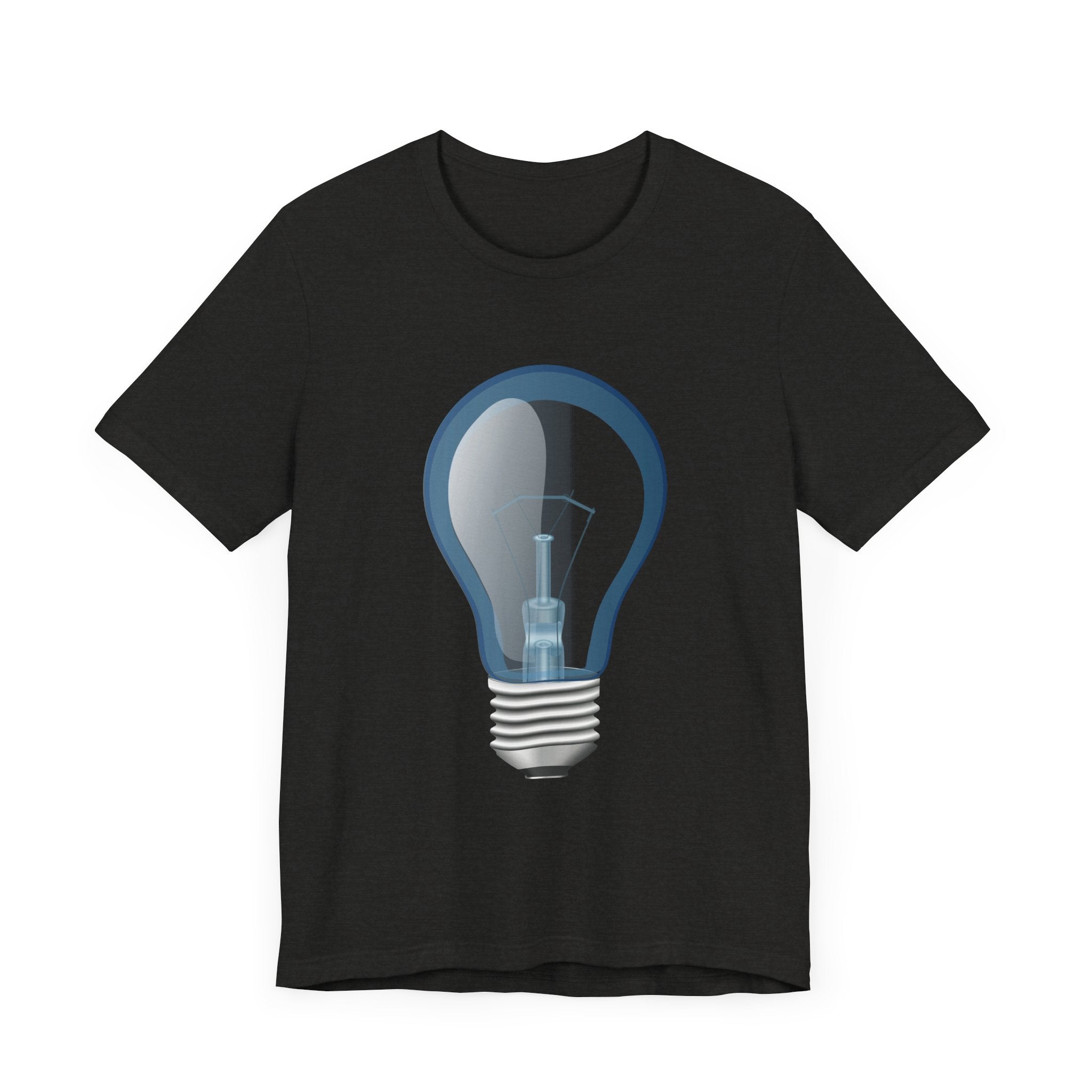 POP Culture Classics Bulb in Blue Unisex Jersey Short Sleeve T-Shirt - POPvault