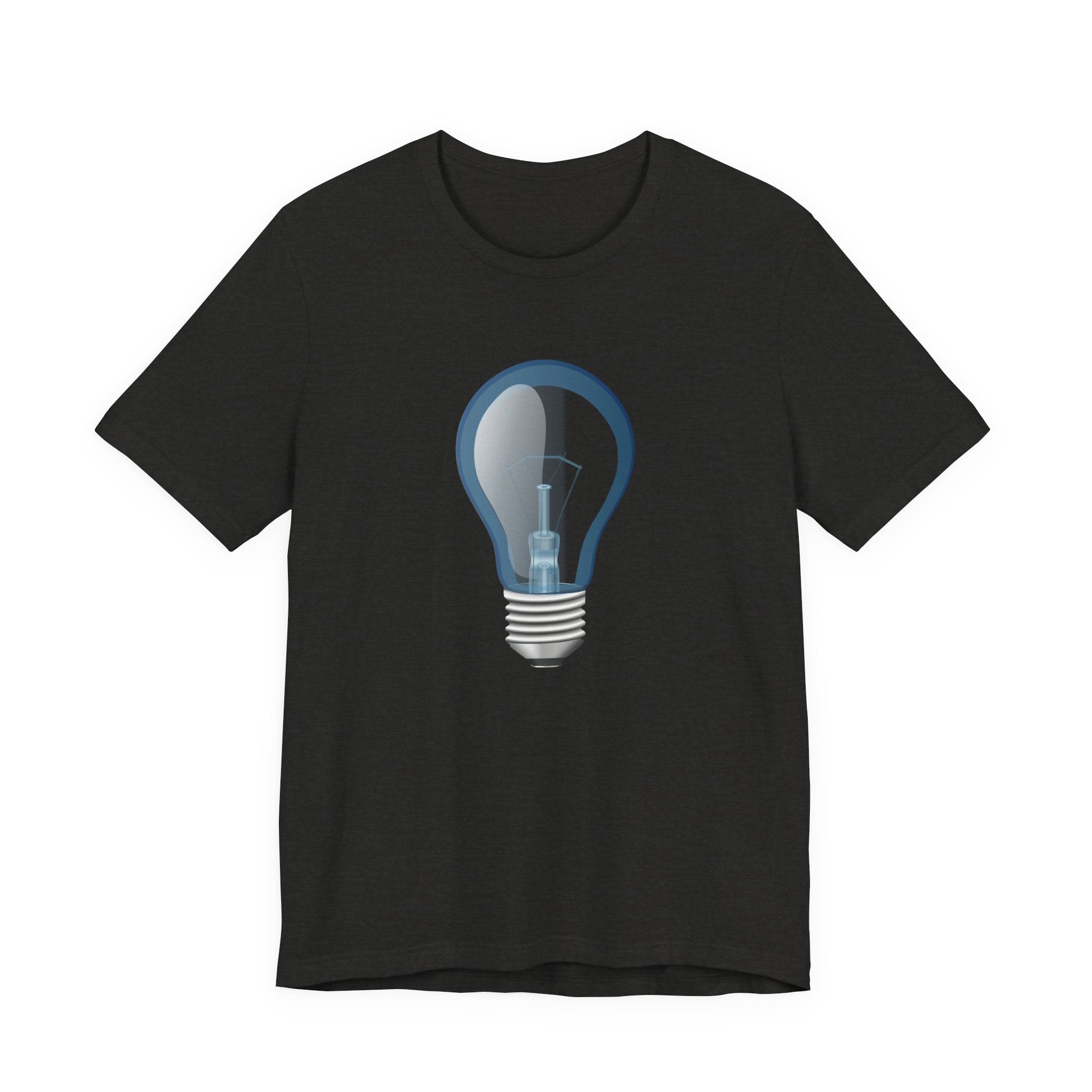 POP Culture Classics Bulb in Blue Unisex Jersey Short Sleeve T-Shirt - POPvault