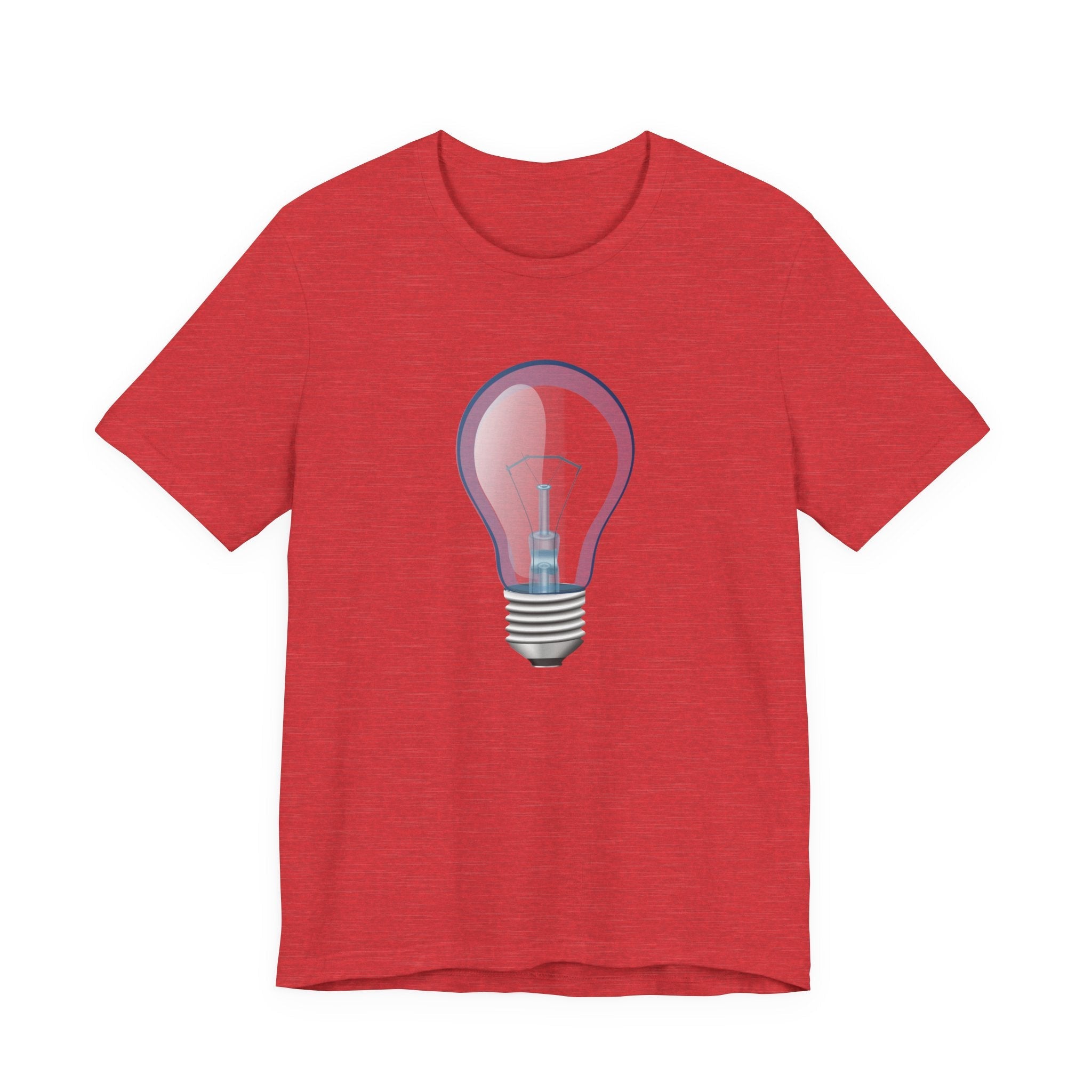 POP Culture Classics Bulb in Blue Unisex Jersey Short Sleeve T-Shirt - POPvault