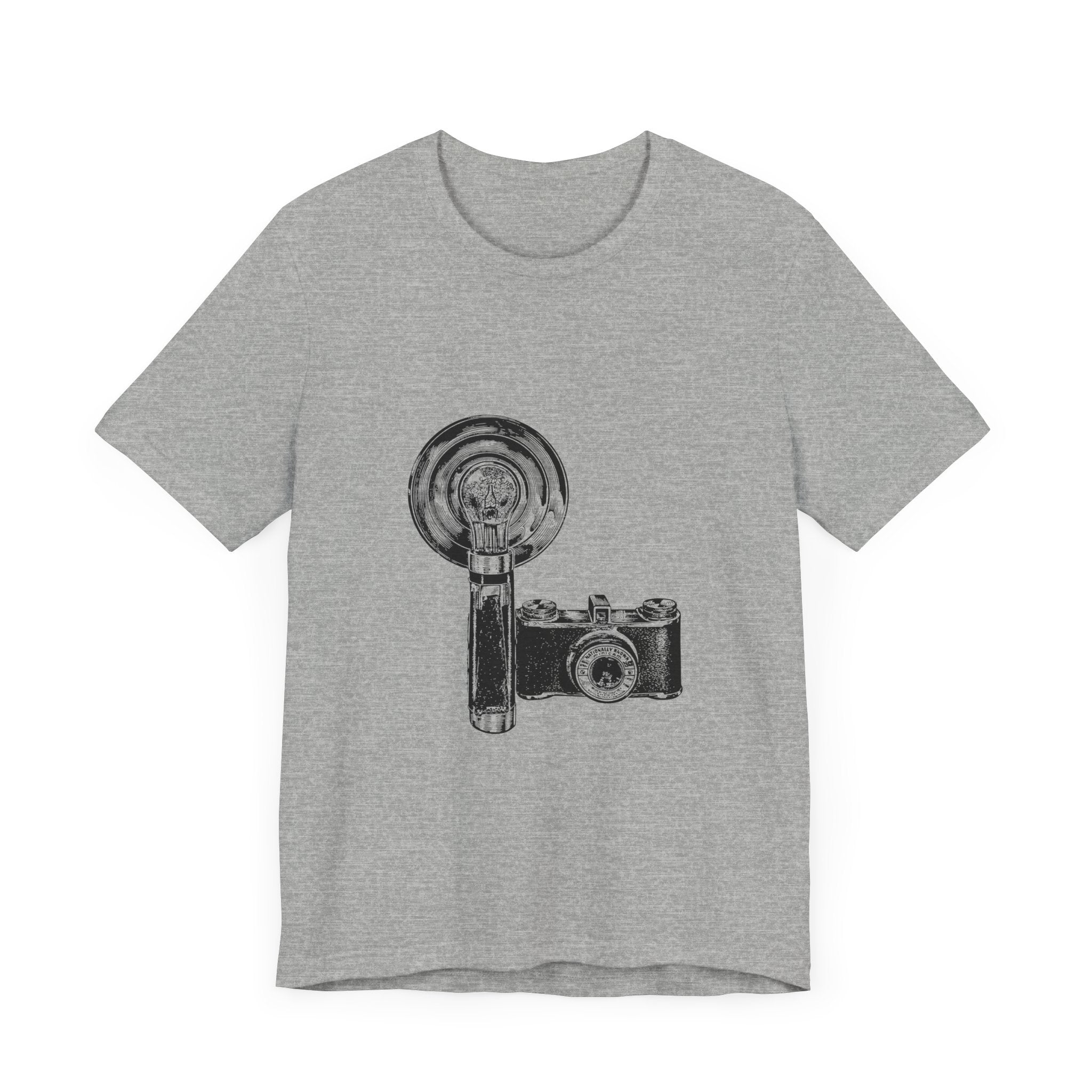 POP Culture Classics Camera & Flash Unisex Jersey Short Sleeve T-Shirt - POPvault