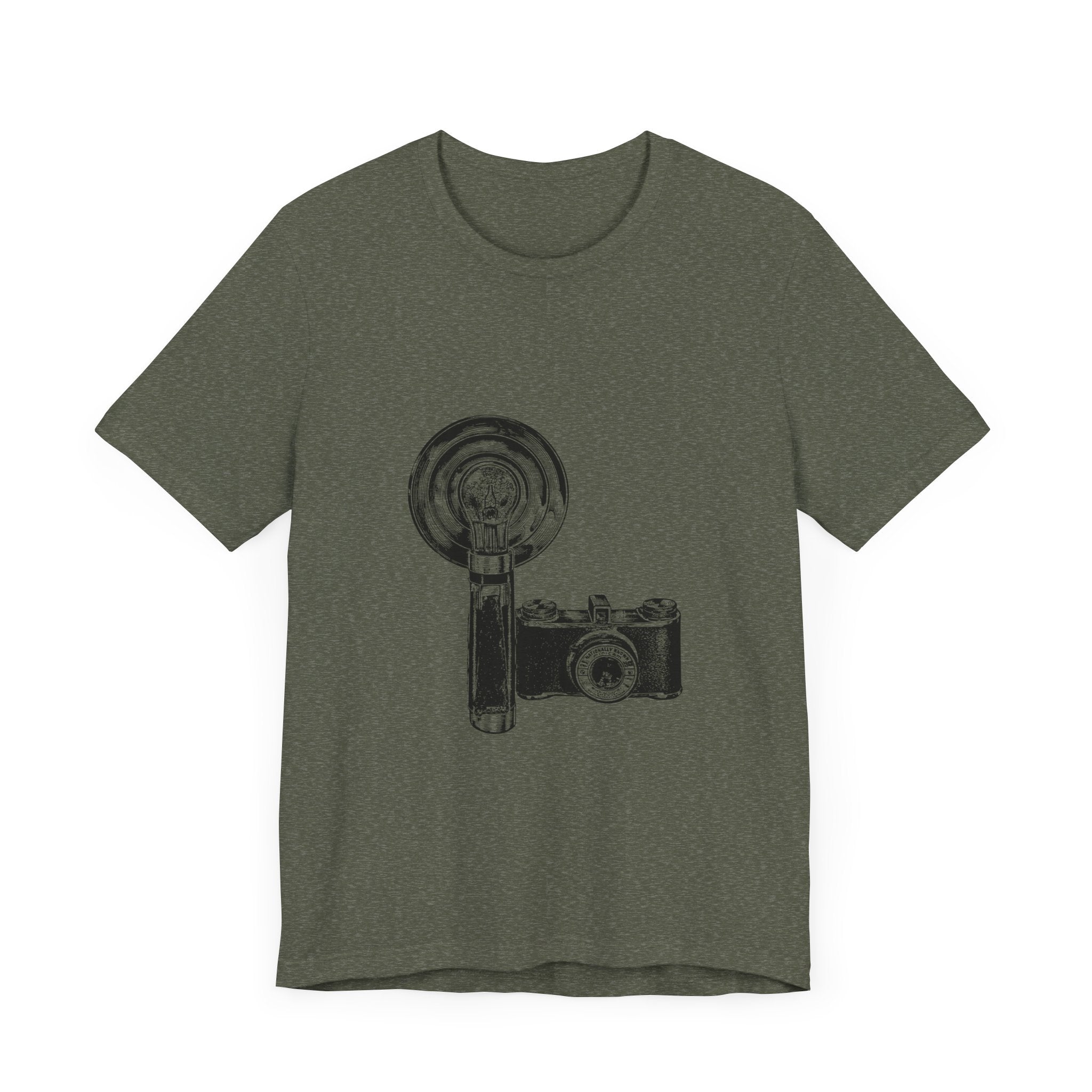 POP Culture Classics Camera & Flash Unisex Jersey Short Sleeve T-Shirt - POPvault