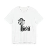 POP Culture Classics Camera & Flash Unisex Jersey Short Sleeve T-Shirt - POPvault