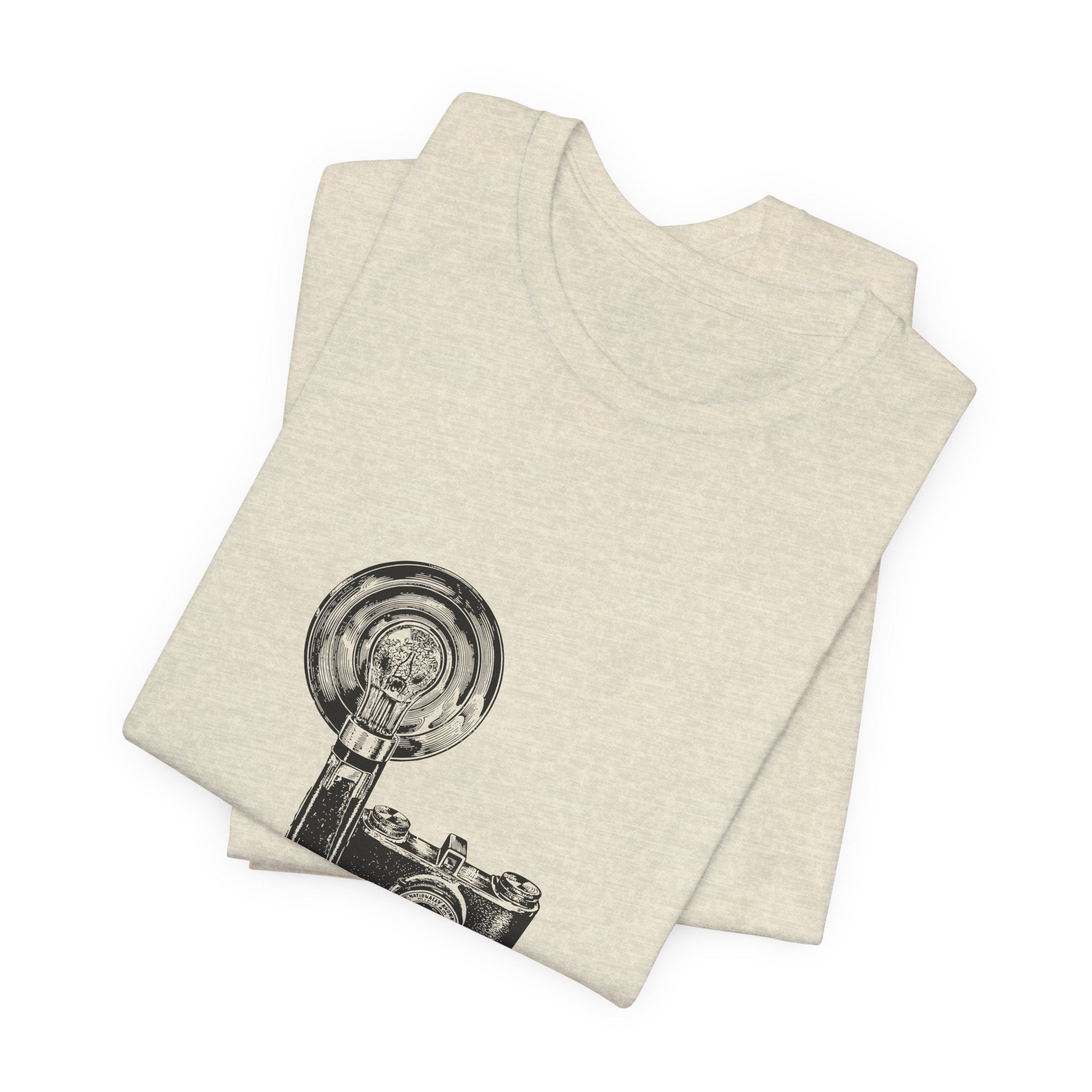 POP Culture Classics Camera & Flash Unisex Jersey Short Sleeve T-Shirt - POPvault