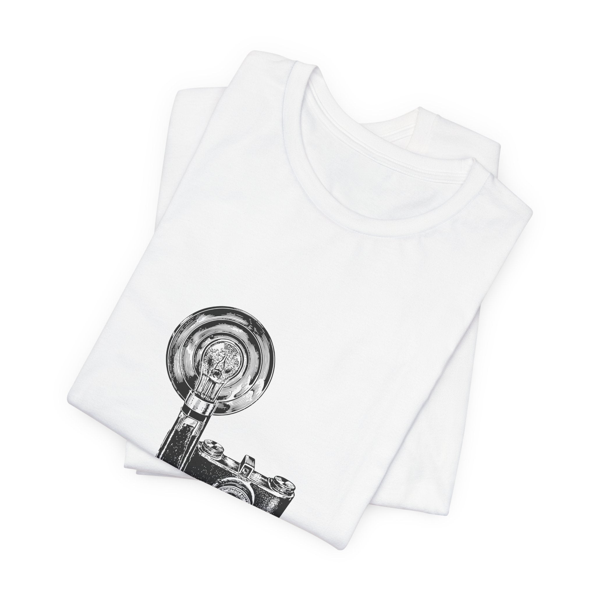 POP Culture Classics Camera & Flash Unisex Jersey Short Sleeve T-Shirt - POPvault