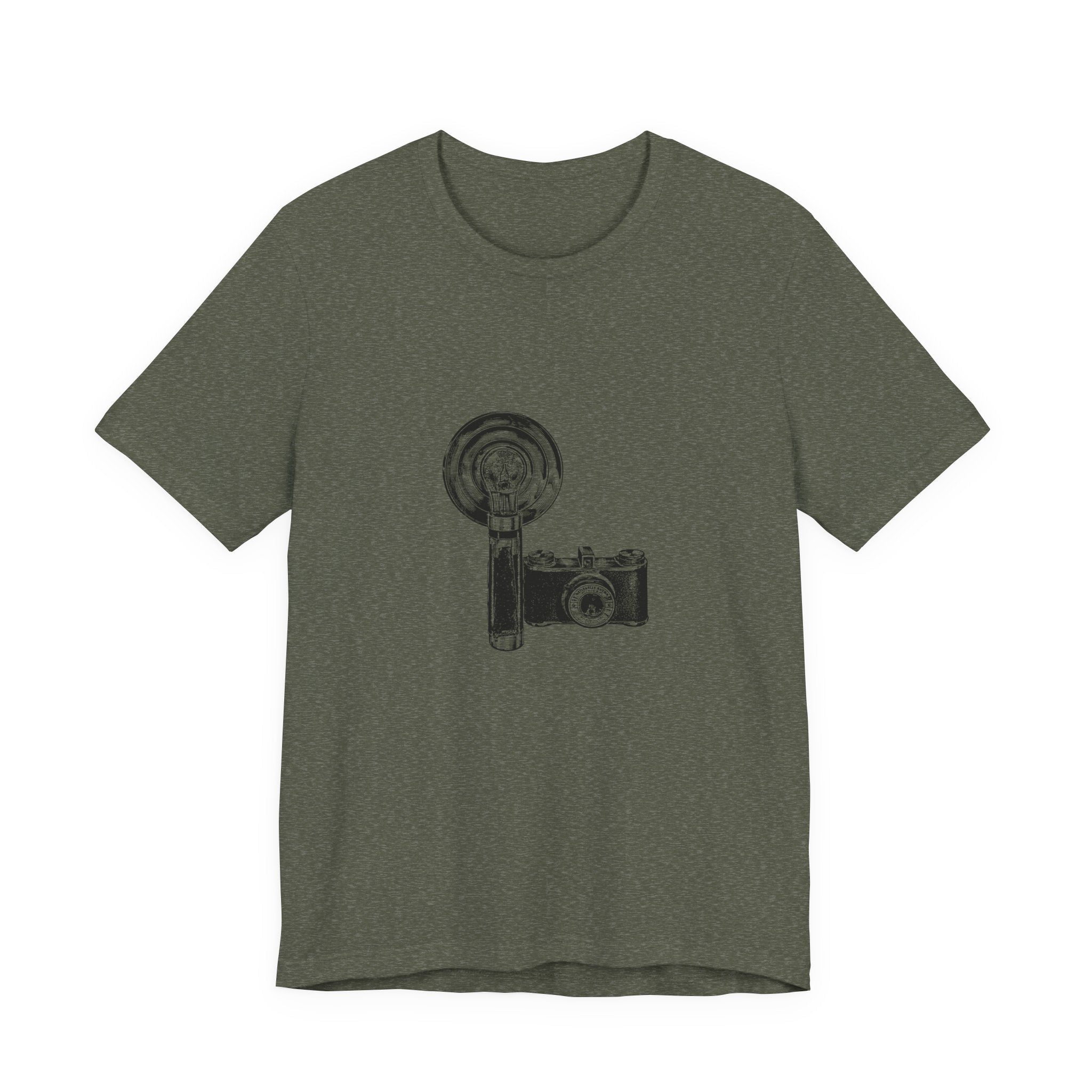 POP Culture Classics Camera & Flash Unisex Jersey Short Sleeve T-Shirt - POPvault