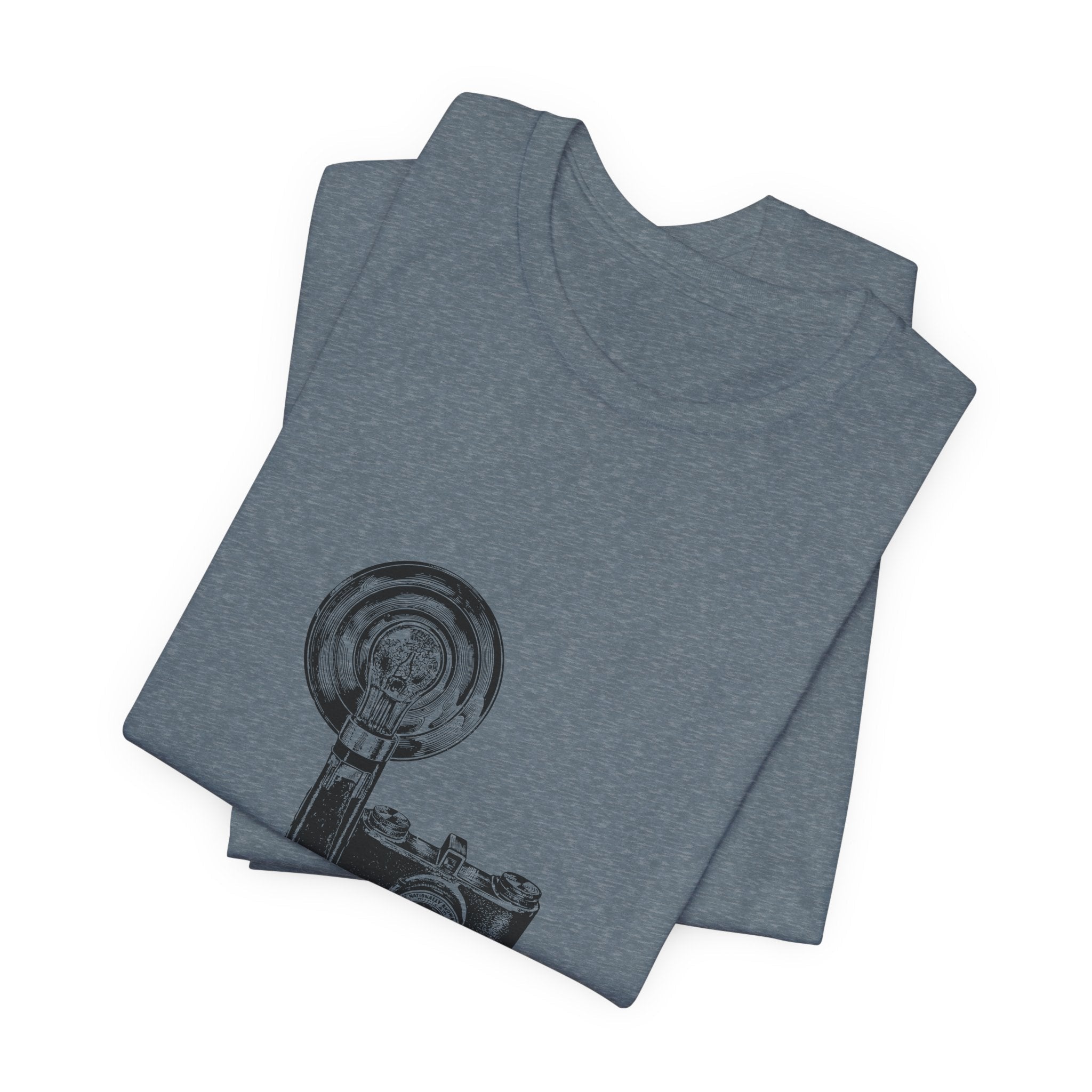 POP Culture Classics Camera & Flash Unisex Jersey Short Sleeve T-Shirt - POPvault