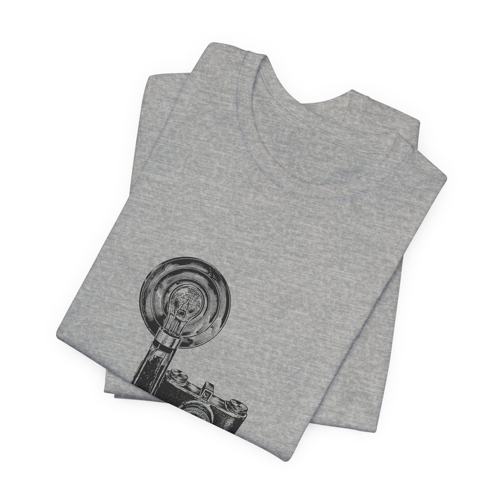 POP Culture Classics Camera & Flash Unisex Jersey Short Sleeve T-Shirt - POPvault