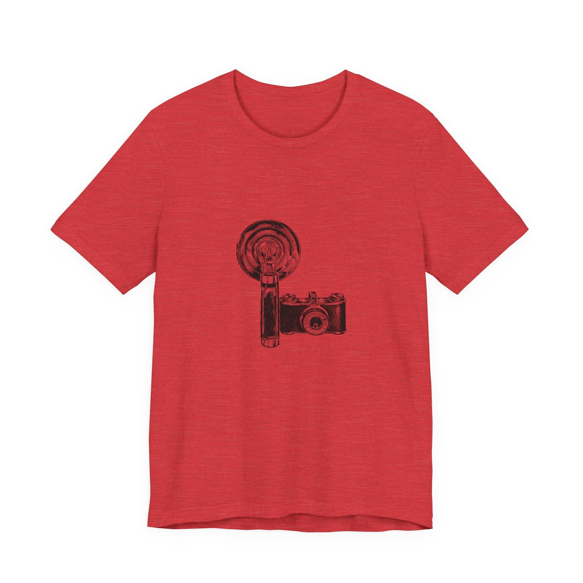 POP Culture Classics Camera & Flash Unisex Jersey Short Sleeve T-Shirt - POPvault