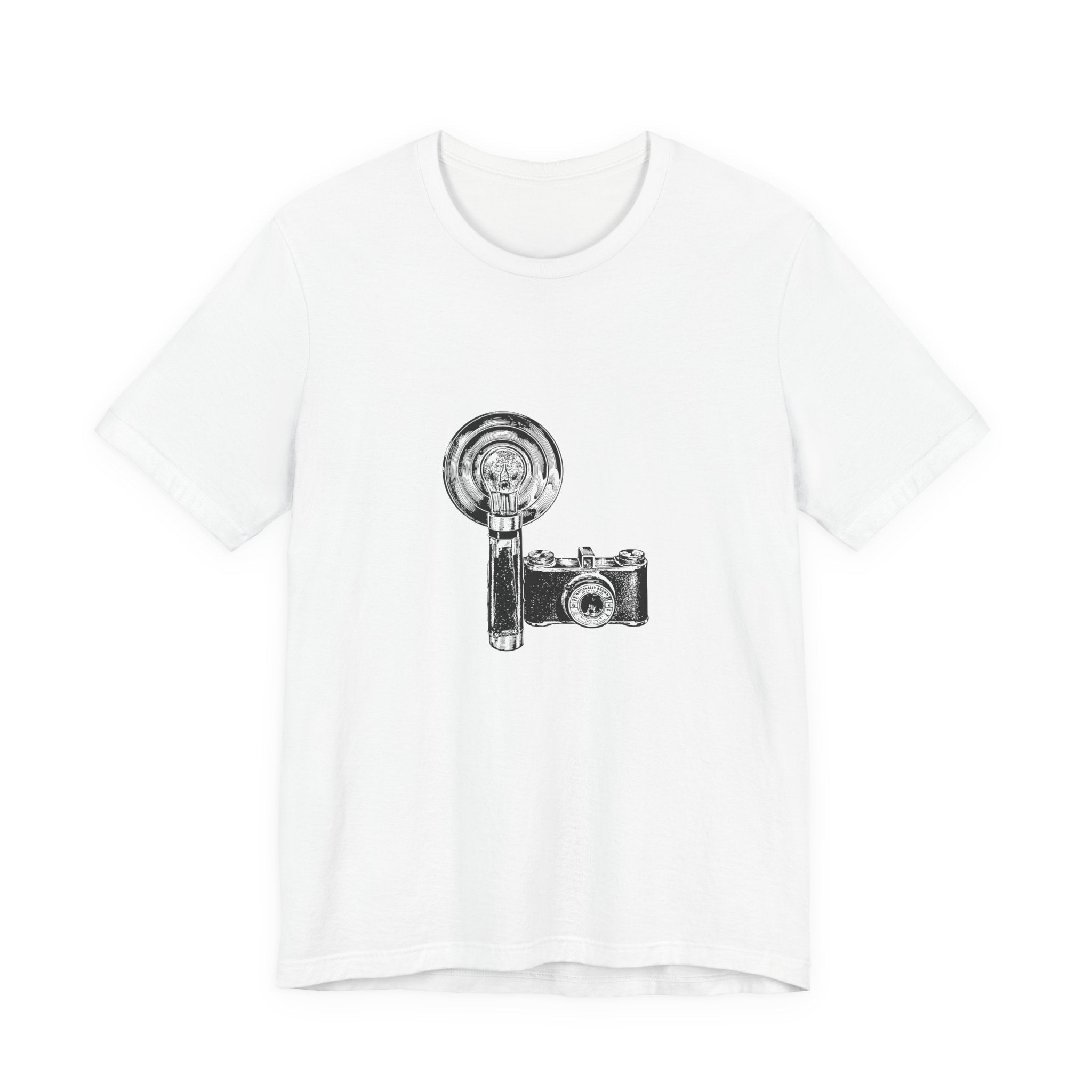 POP Culture Classics Camera & Flash Unisex Jersey Short Sleeve T-Shirt - POPvault