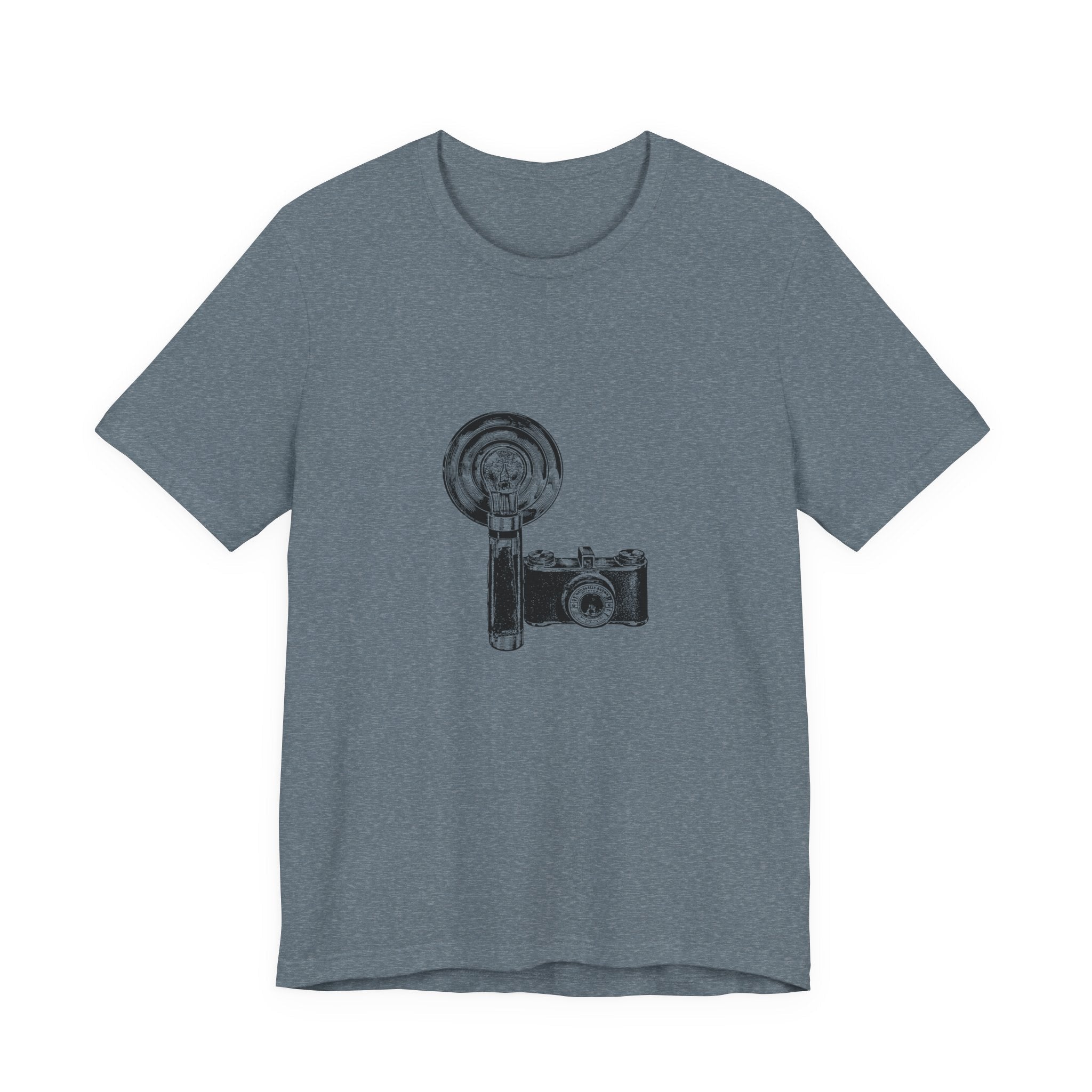POP Culture Classics Camera & Flash Unisex Jersey Short Sleeve T-Shirt - POPvault