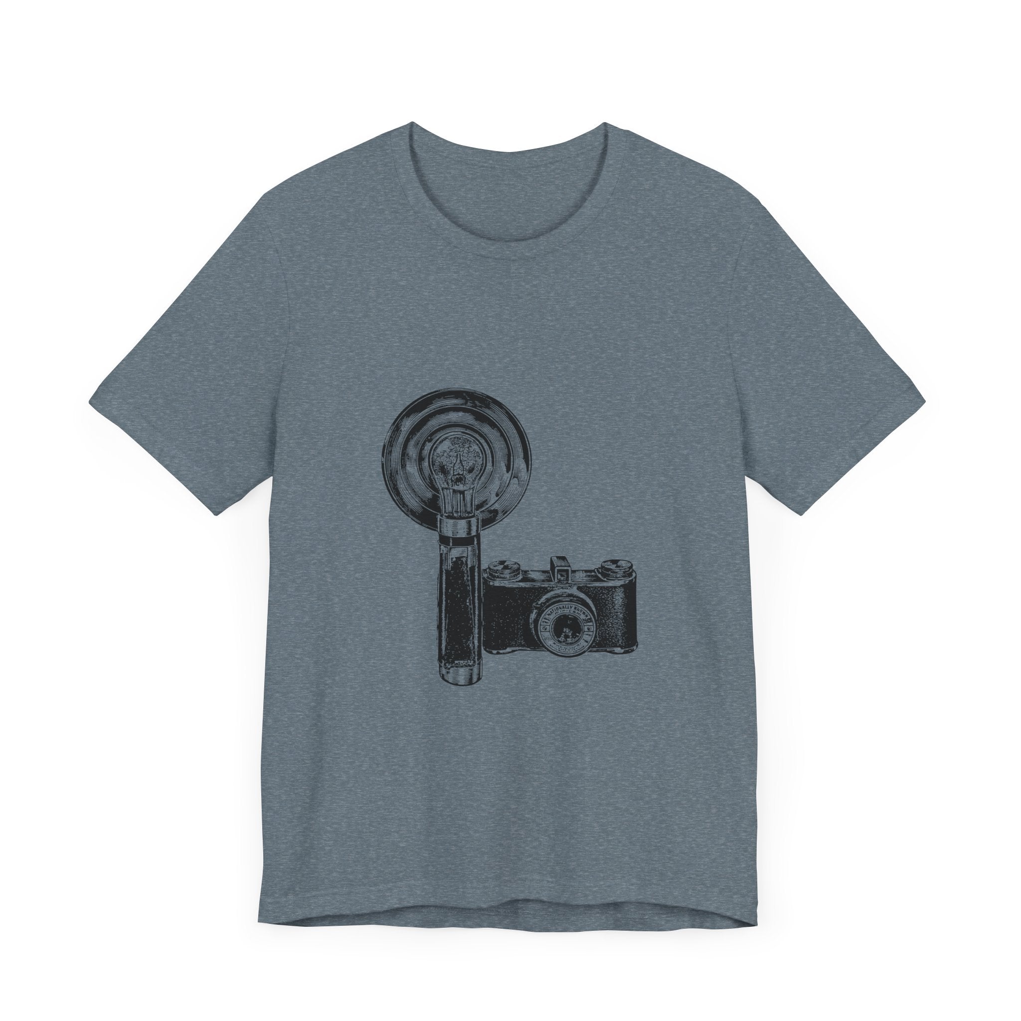 POP Culture Classics Camera & Flash Unisex Jersey Short Sleeve T-Shirt - POPvault