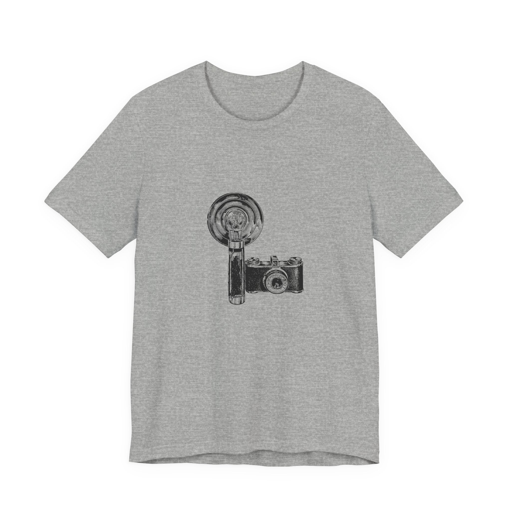 POP Culture Classics Camera & Flash Unisex Jersey Short Sleeve T-Shirt - POPvault
