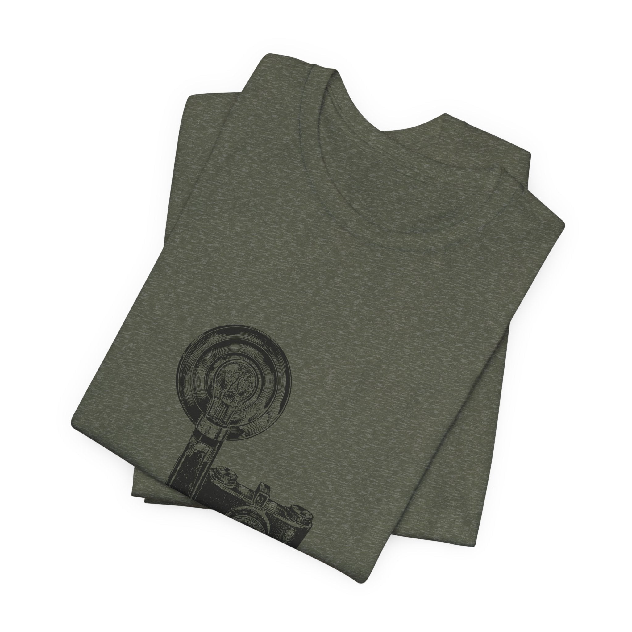 POP Culture Classics Camera & Flash Unisex Jersey Short Sleeve T-Shirt - POPvault