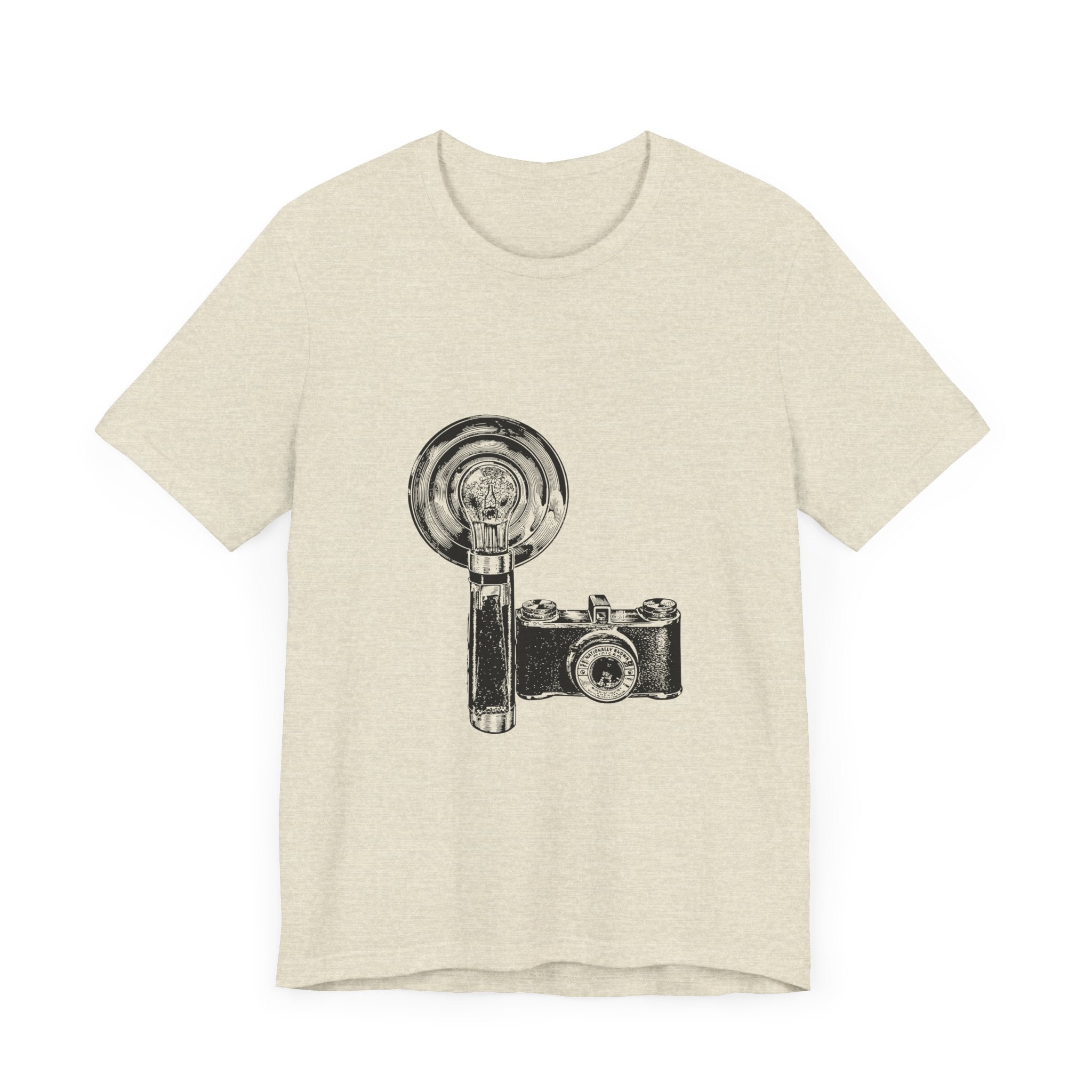 POP Culture Classics Camera & Flash Unisex Jersey Short Sleeve T-Shirt - POPvault