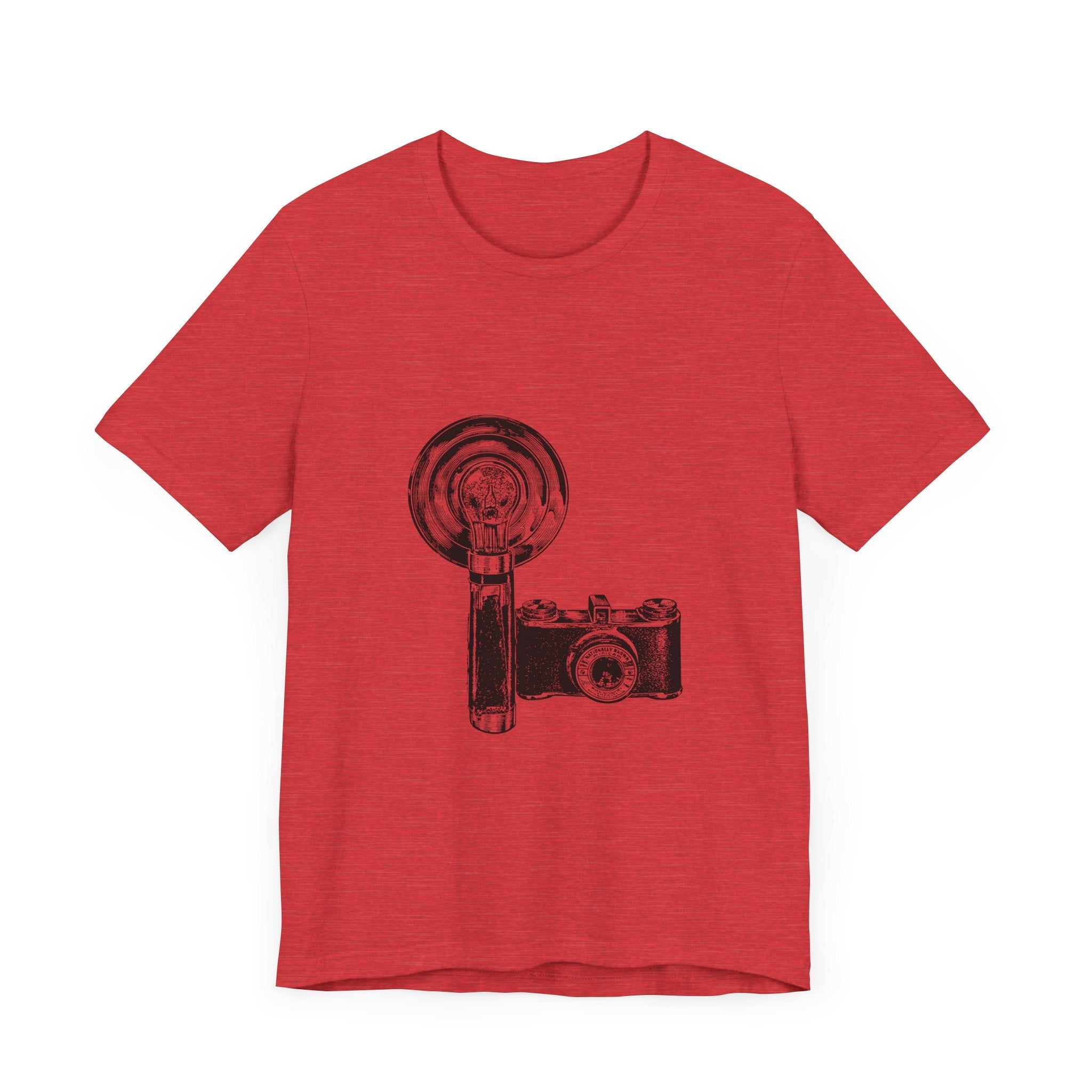 POP Culture Classics Camera & Flash Unisex Jersey Short Sleeve T-Shirt - POPvault