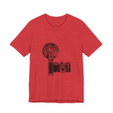 POP Culture Classics Camera & Flash Unisex Jersey Short Sleeve T-Shirt - POPvault