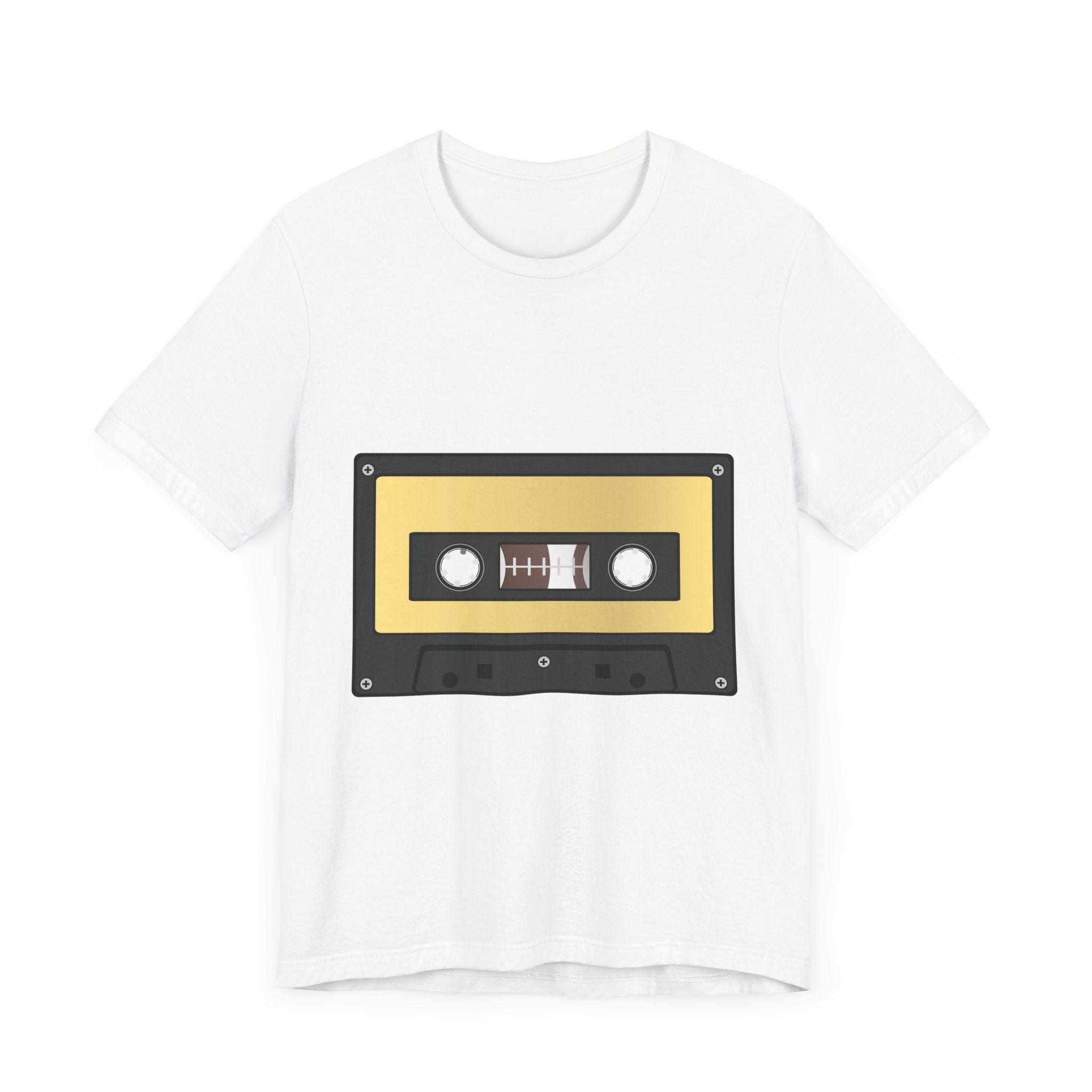POP Culture Classics Cassette Tape Unisex Jersey Short Sleeve T-Shirt - POPvault