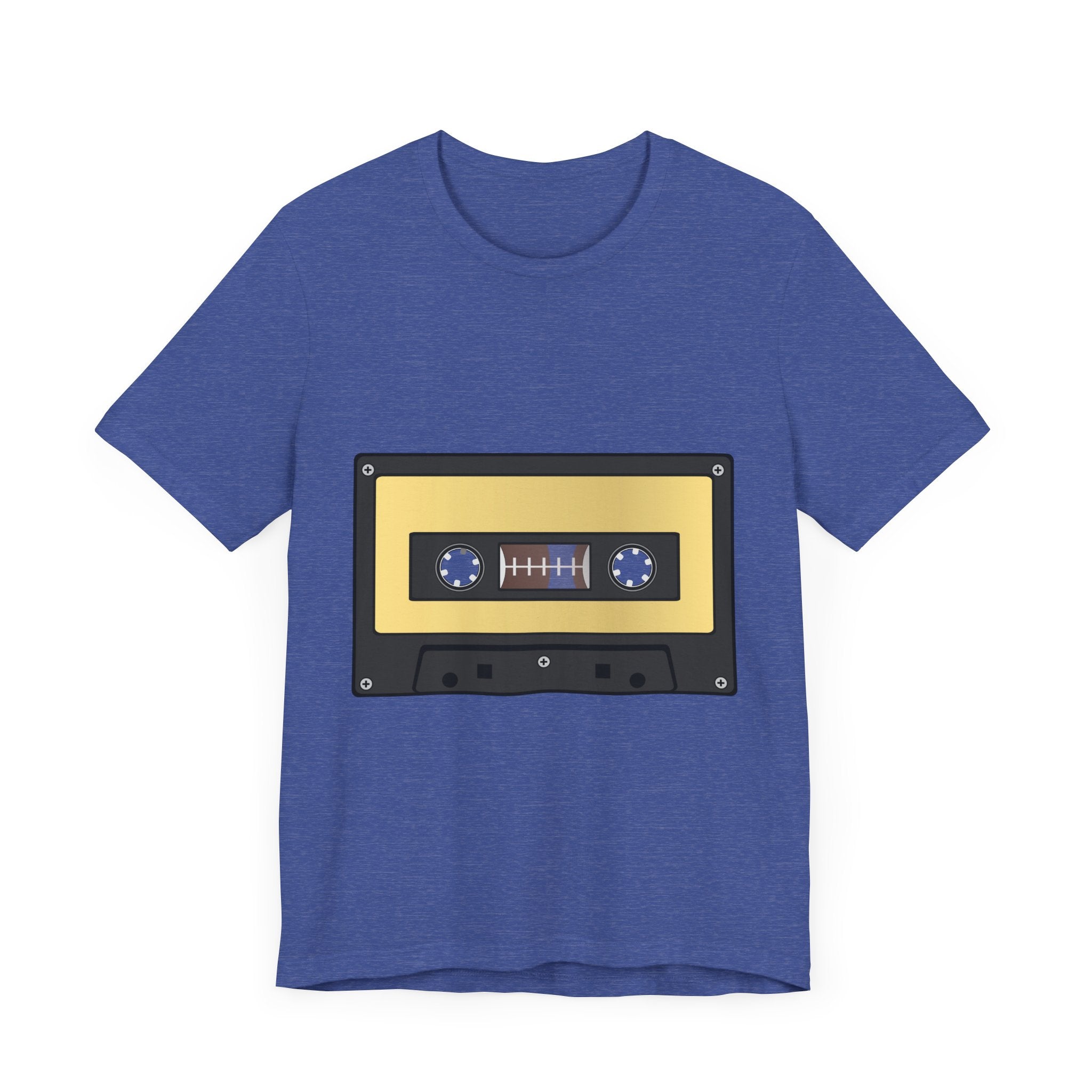POP Culture Classics Cassette Tape Unisex Jersey Short Sleeve T-Shirt - POPvault