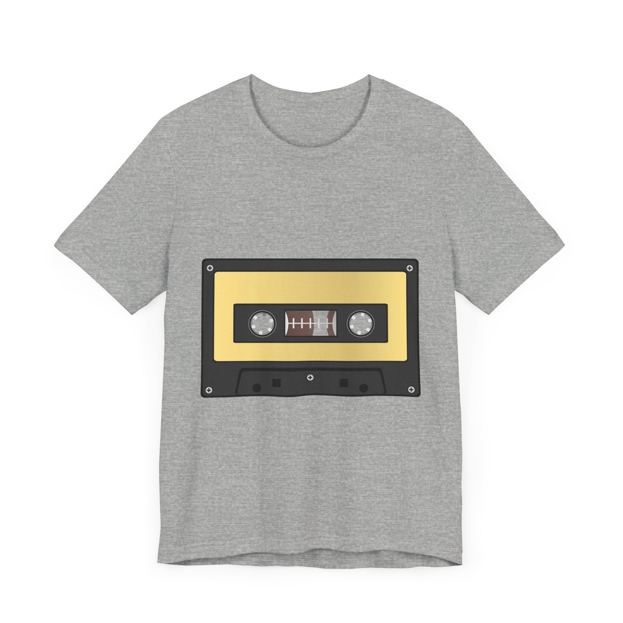 POP Culture Classics Cassette Tape Unisex Jersey Short Sleeve T-Shirt - POPvault