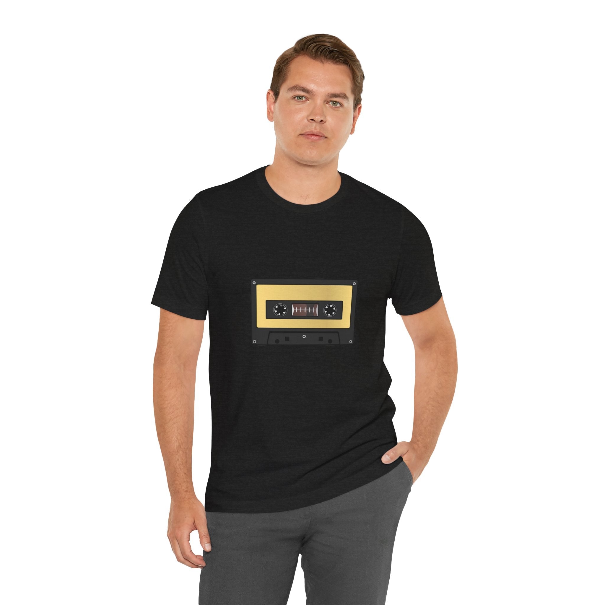 POP Culture Classics Cassette Tape Unisex Jersey Short Sleeve T-Shirt - POPvault