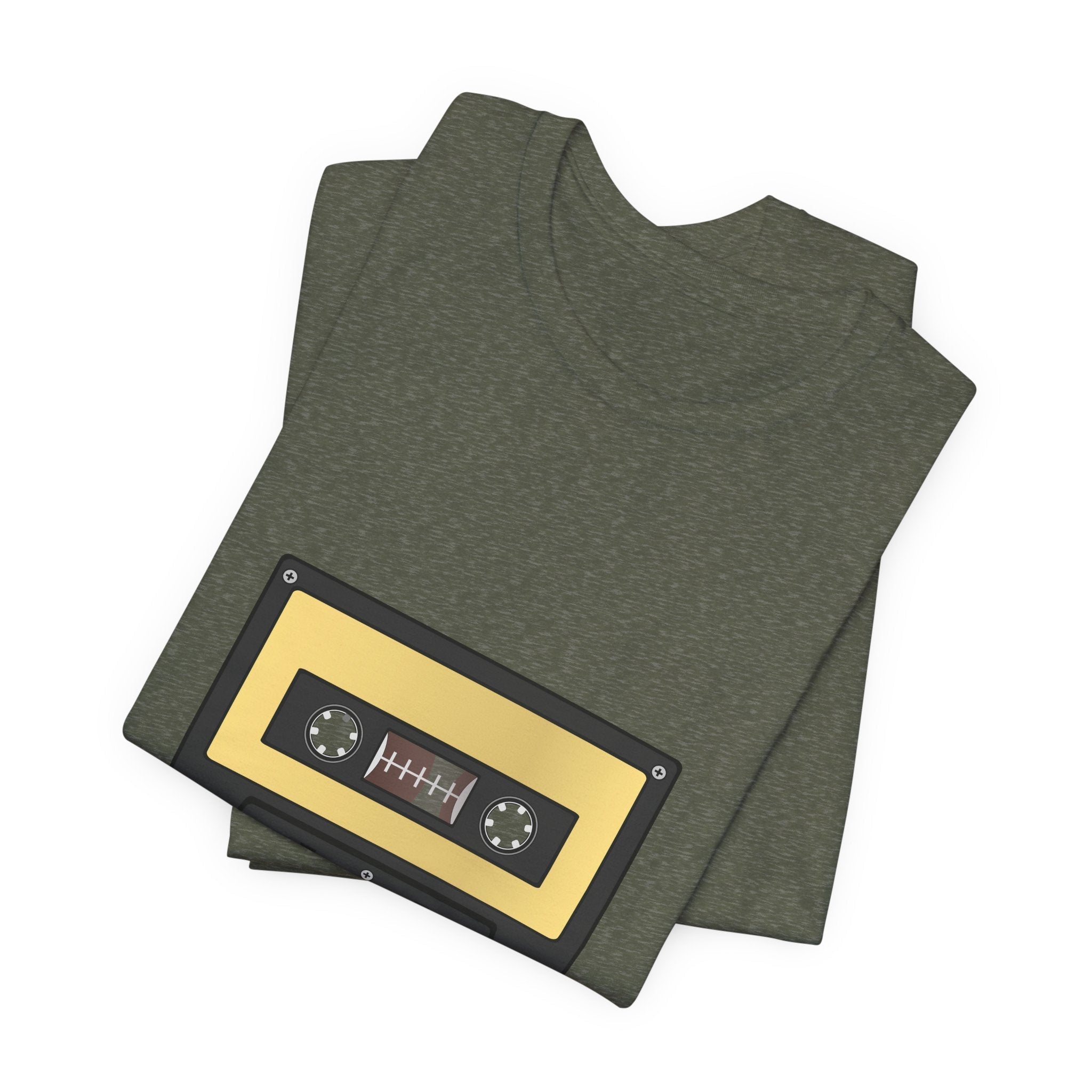 POP Culture Classics Cassette Tape Unisex Jersey Short Sleeve T-Shirt - POPvault