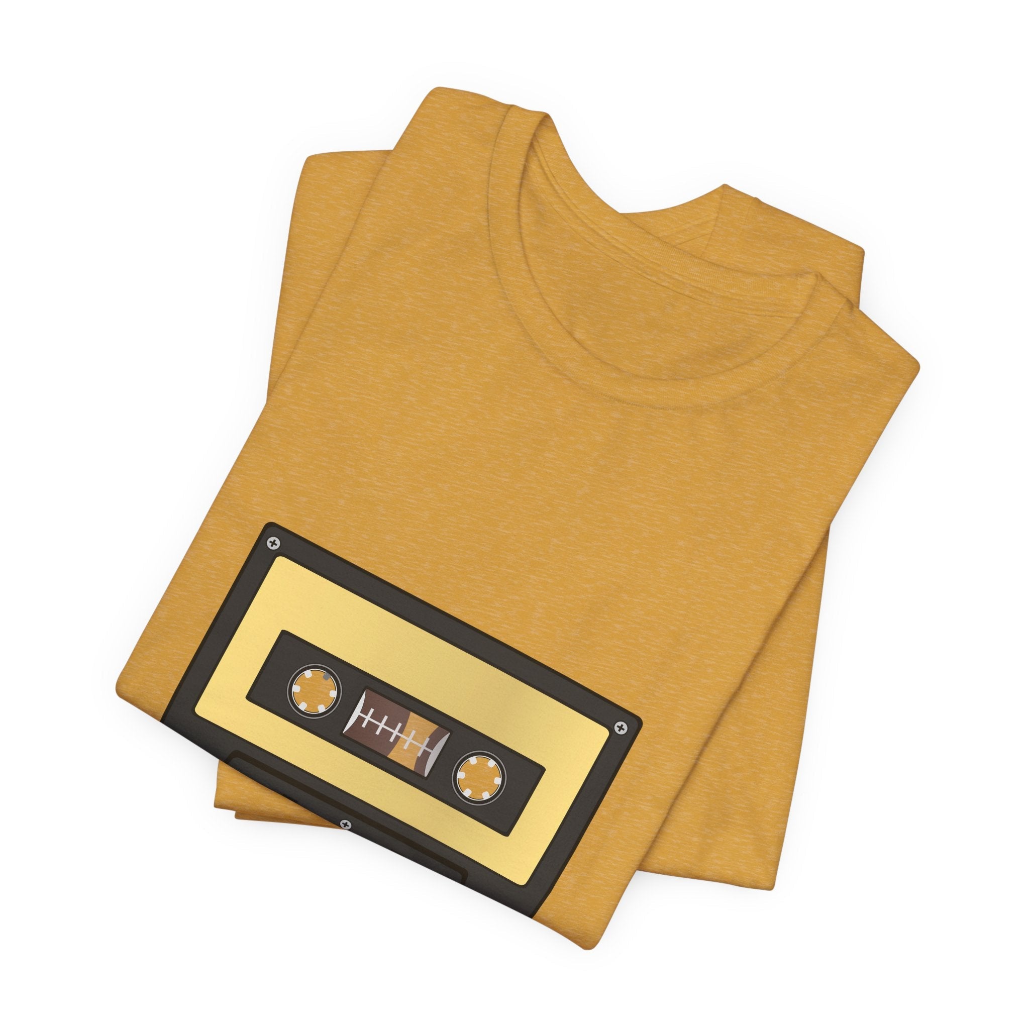 POP Culture Classics Cassette Tape Unisex Jersey Short Sleeve T-Shirt - POPvault