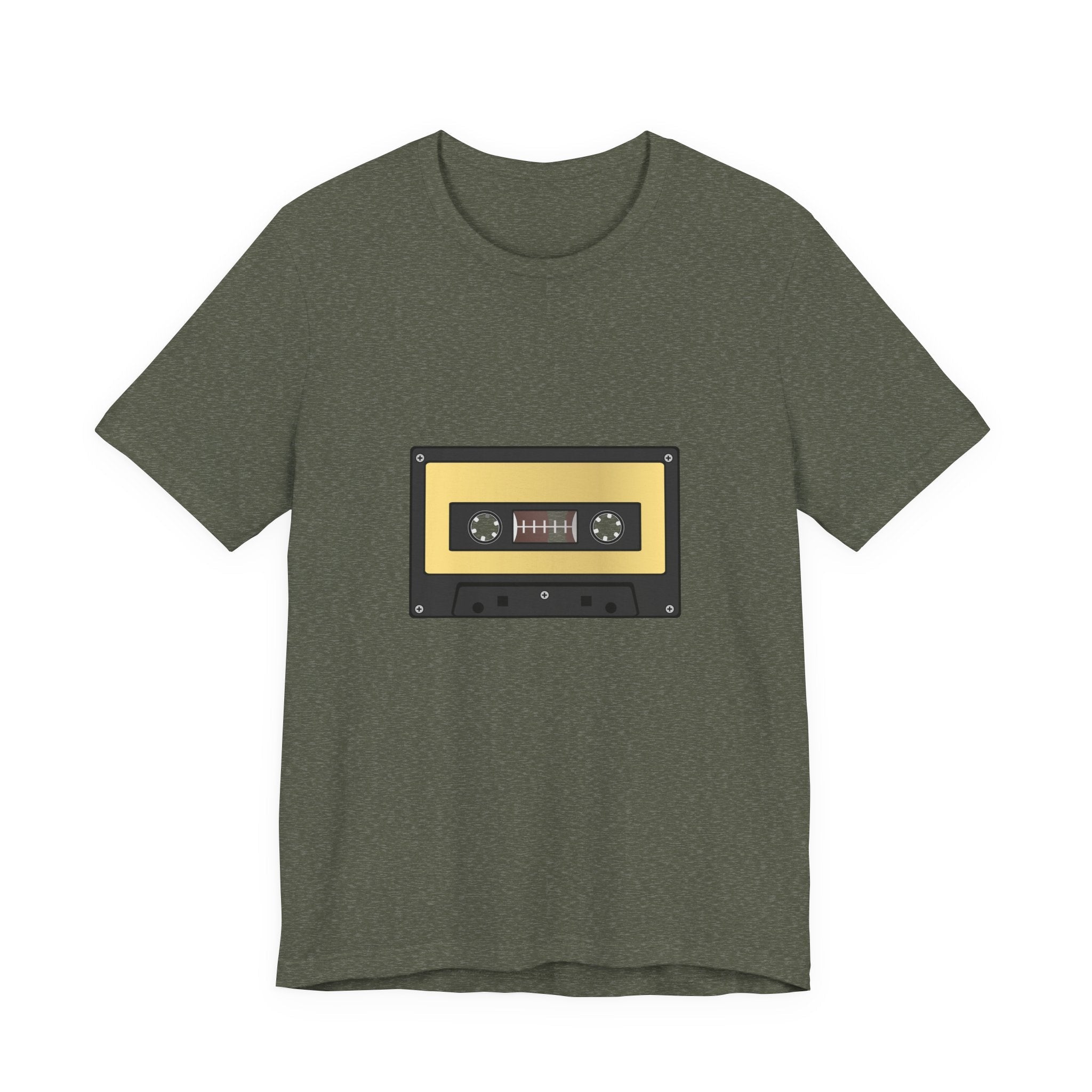 POP Culture Classics Cassette Tape Unisex Jersey Short Sleeve T-Shirt - POPvault
