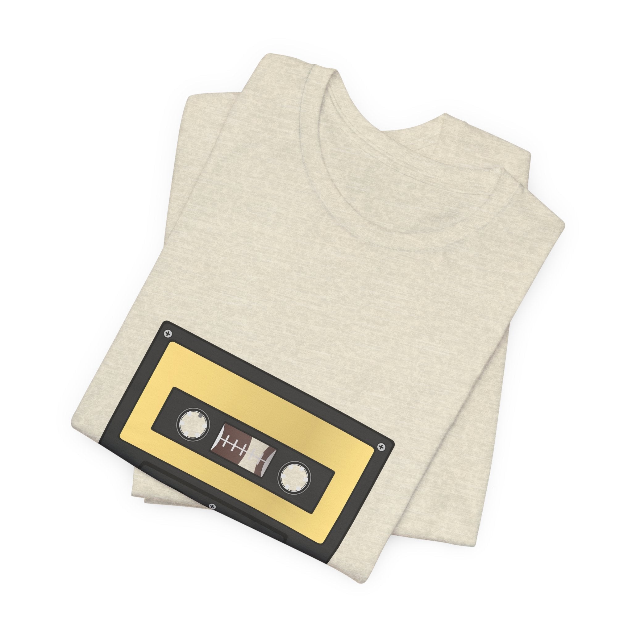 POP Culture Classics Cassette Tape Unisex Jersey Short Sleeve T-Shirt - POPvault