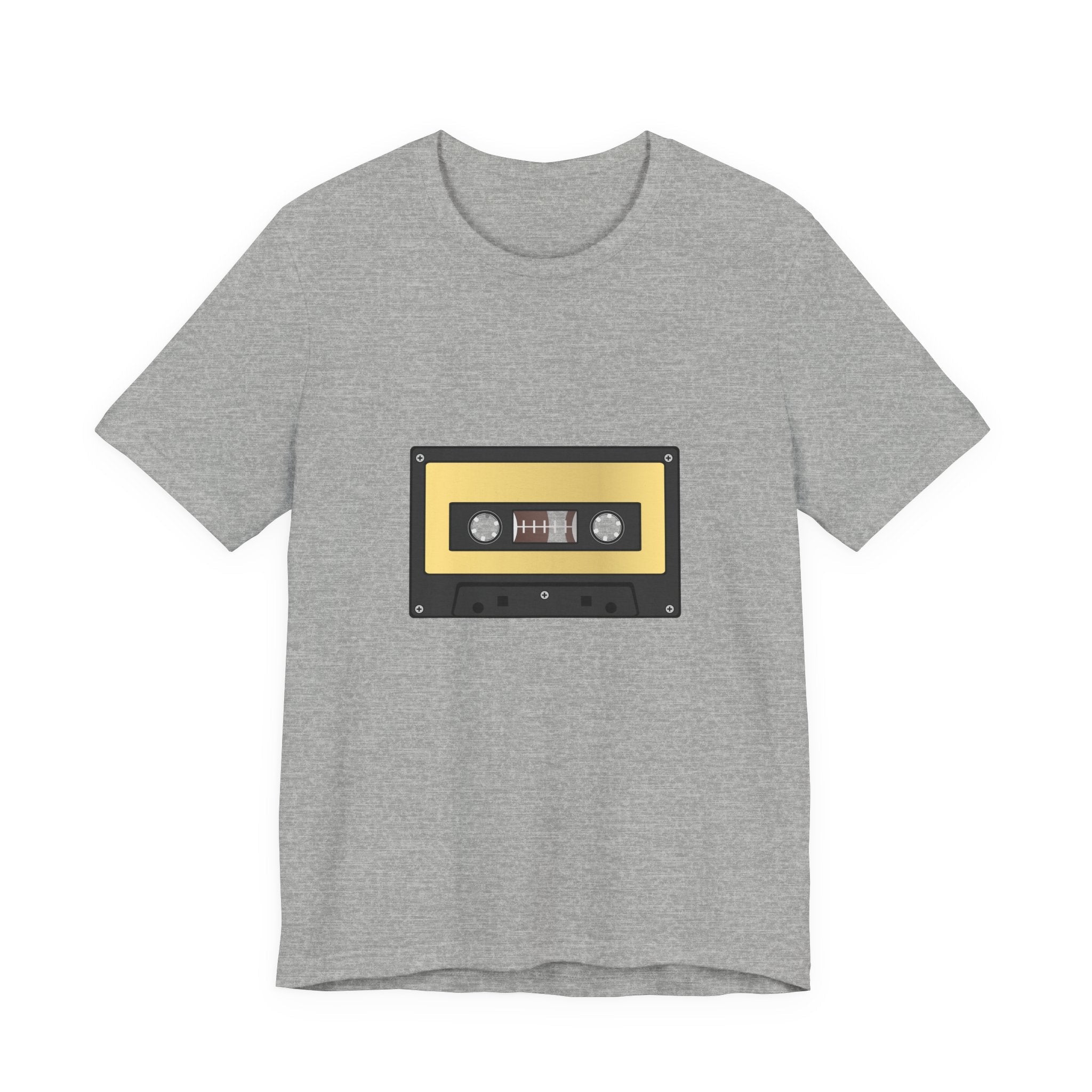 POP Culture Classics Cassette Tape Unisex Jersey Short Sleeve T-Shirt - POPvault
