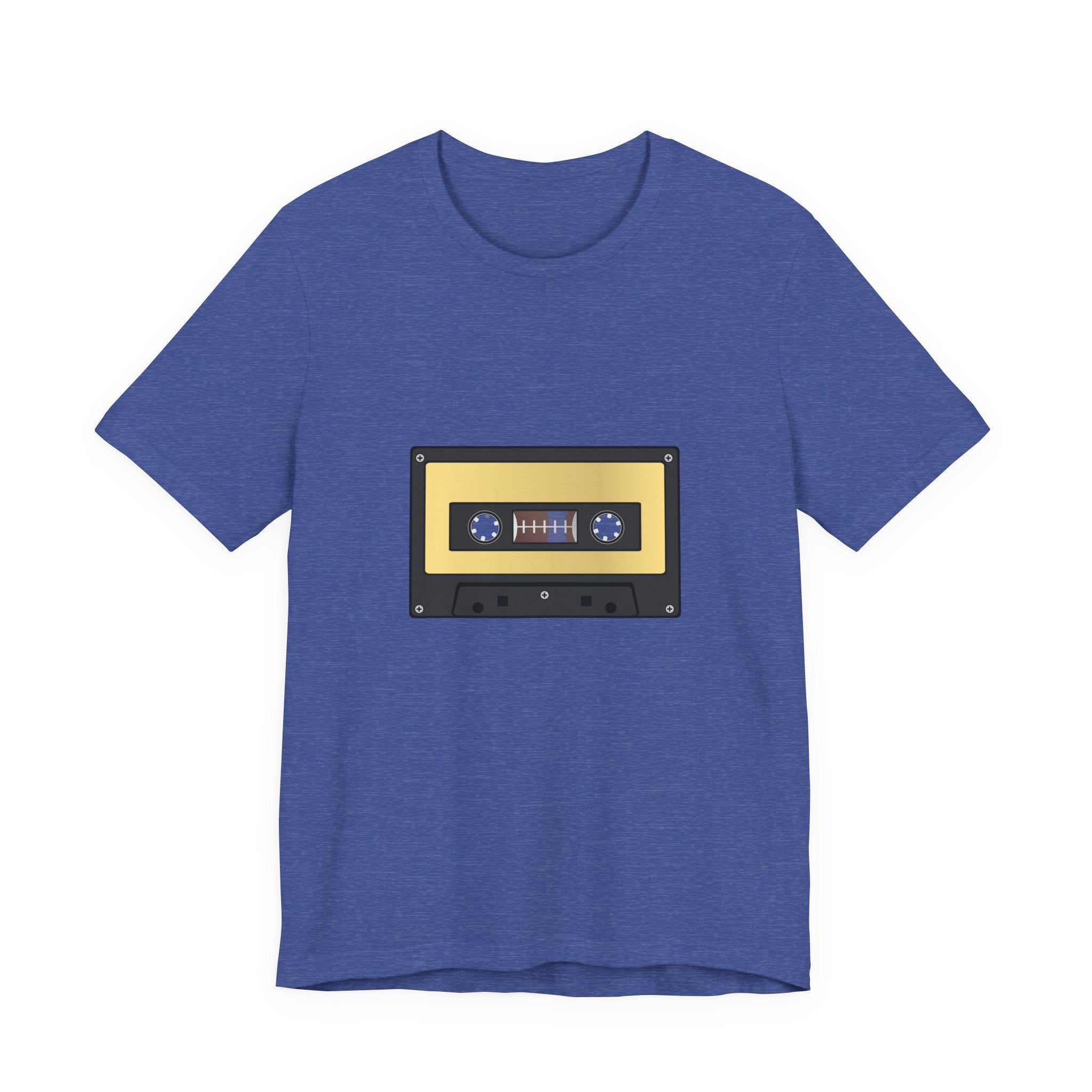 POP Culture Classics Cassette Tape Unisex Jersey Short Sleeve T-Shirt - POPvault
