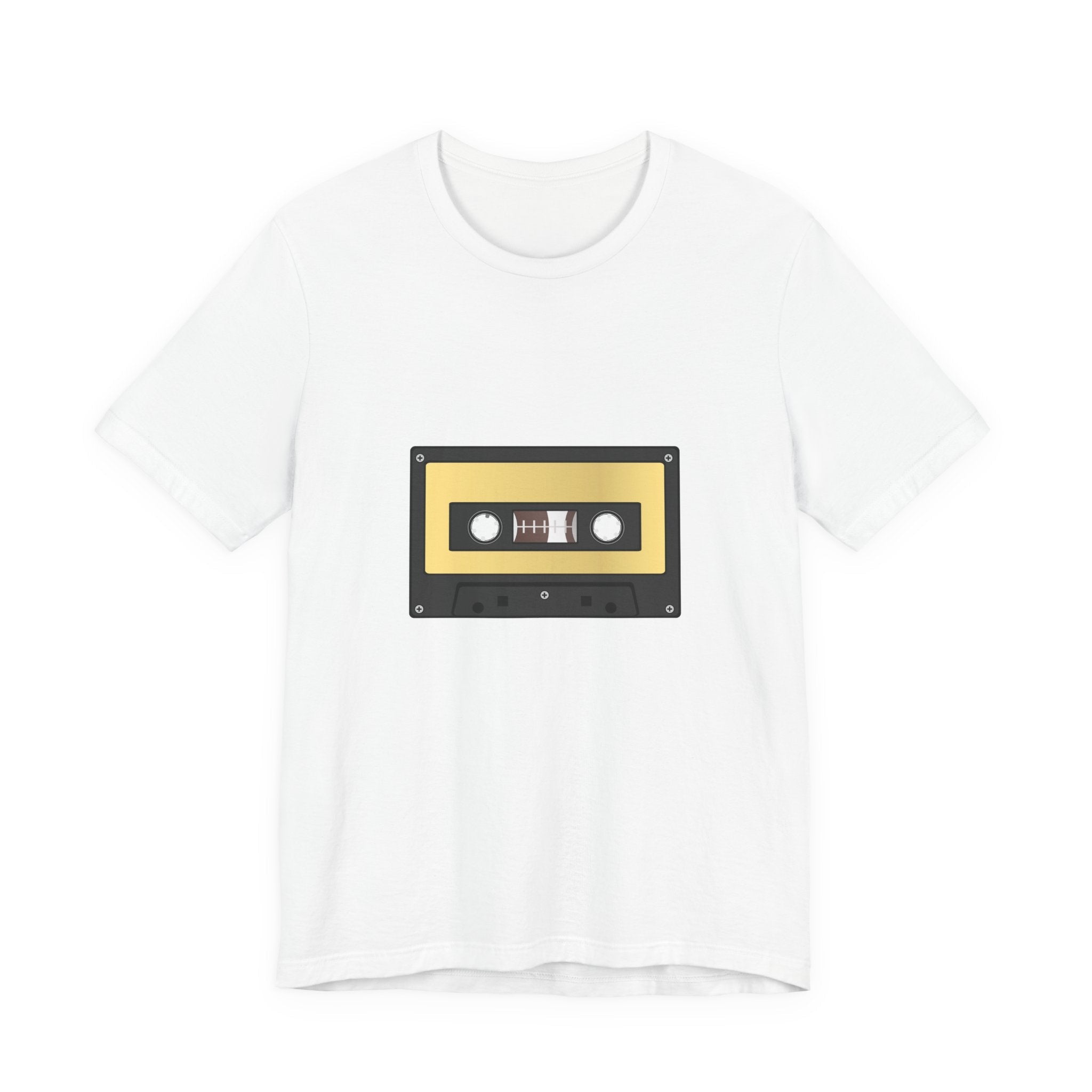 POP Culture Classics Cassette Tape Unisex Jersey Short Sleeve T-Shirt - POPvault