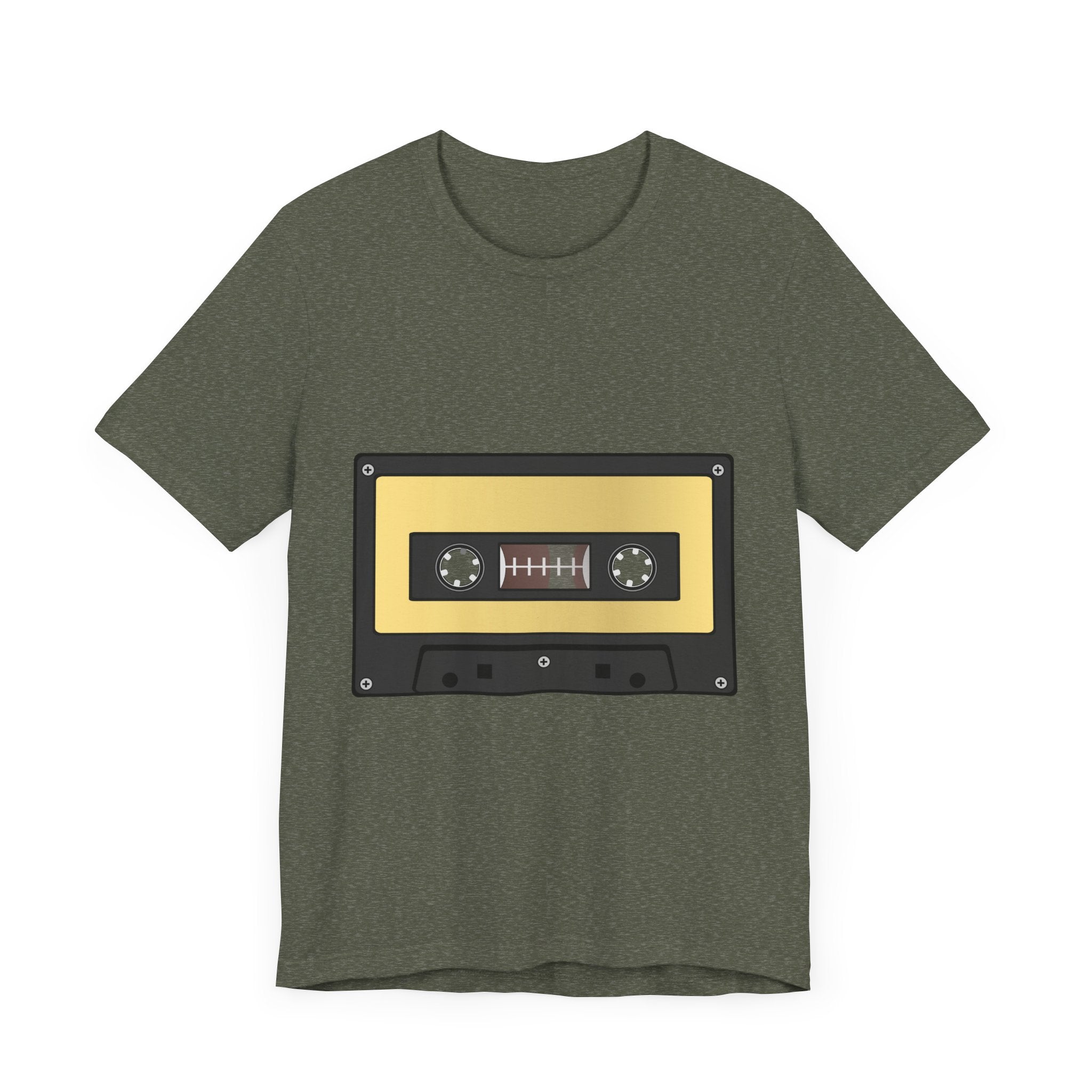 POP Culture Classics Cassette Tape Unisex Jersey Short Sleeve T-Shirt - POPvault