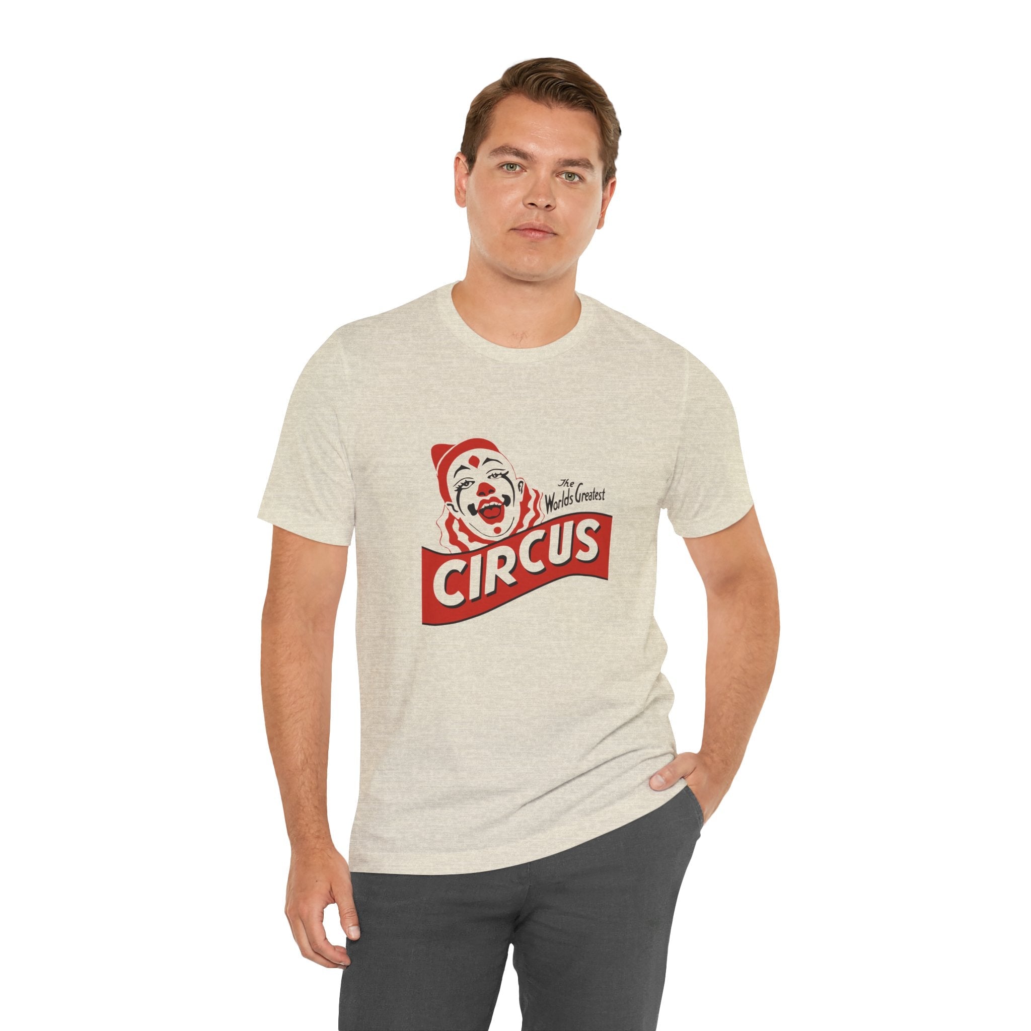 POP Culture Classics Circus Unisex Jersey Short Sleeve T-Shirt - POPvault