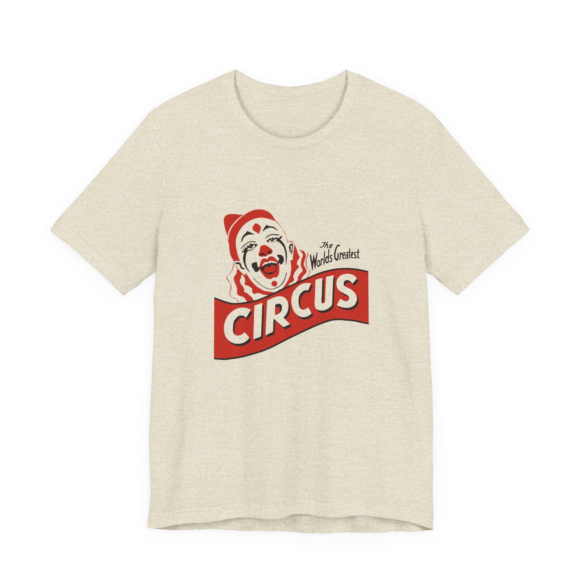 POP Culture Classics Circus Unisex Jersey Short Sleeve T-Shirt - POPvault