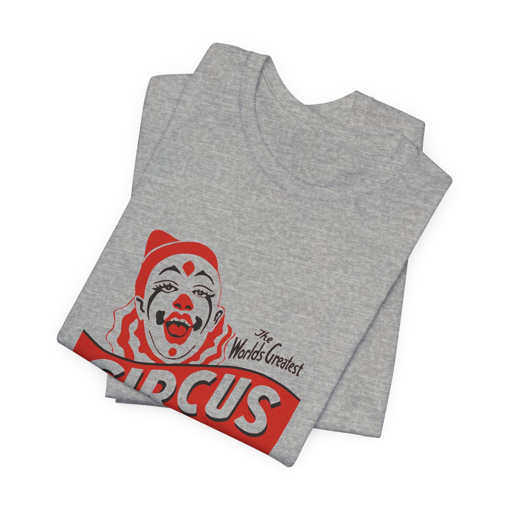 POP Culture Classics Circus Unisex Jersey Short Sleeve T-Shirt - POPvault