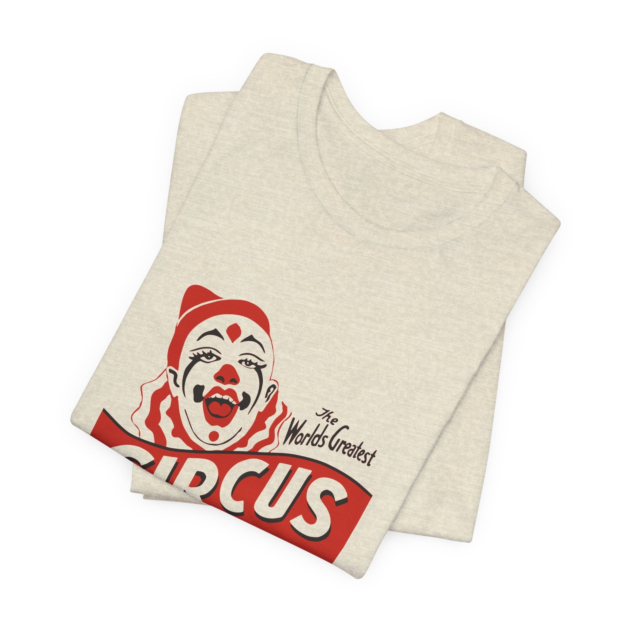 POP Culture Classics Circus Unisex Jersey Short Sleeve T-Shirt - POPvault