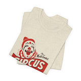 POP Culture Classics Circus Unisex Jersey Short Sleeve T-Shirt - POPvault