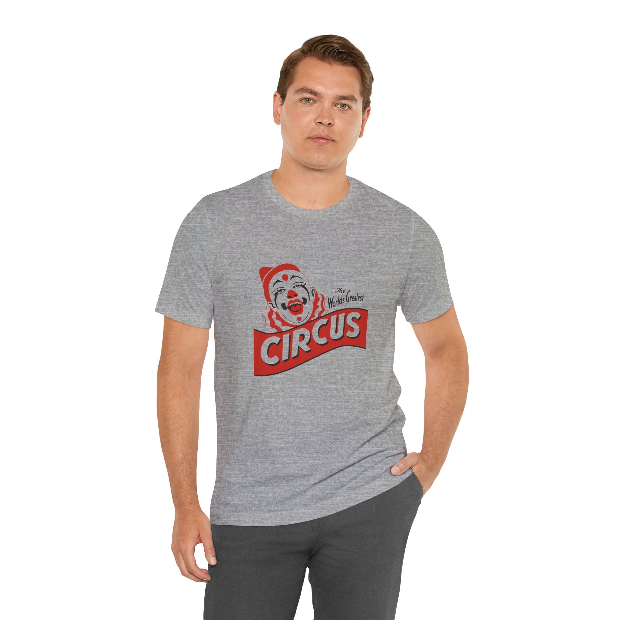 POP Culture Classics Circus Unisex Jersey Short Sleeve T-Shirt - POPvault