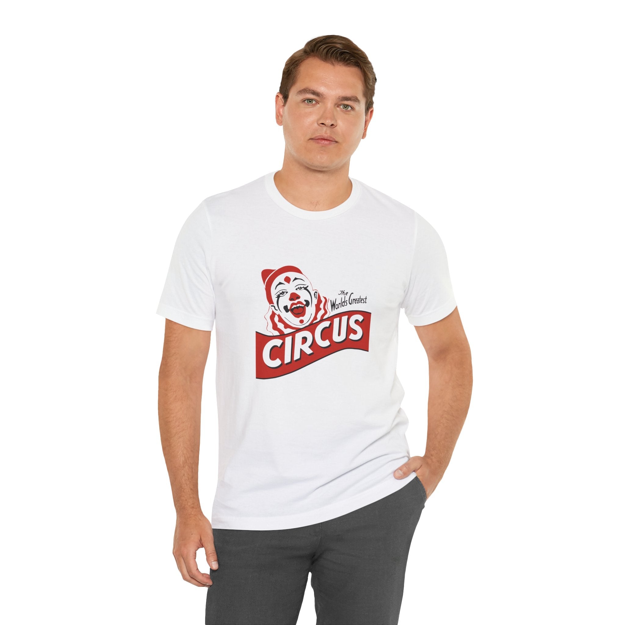 POP Culture Classics Circus Unisex Jersey Short Sleeve T-Shirt - POPvault