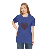 POP Culture Classics Coffee Bean Heart Unisex Jersey Short Sleeve T-Shirt - POPvault