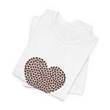 POP Culture Classics Coffee Bean Heart Unisex Jersey Short Sleeve T-Shirt - POPvault
