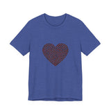 POP Culture Classics Coffee Bean Heart Unisex Jersey Short Sleeve T-Shirt - POPvault