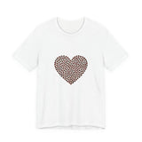 POP Culture Classics Coffee Bean Heart Unisex Jersey Short Sleeve T-Shirt - POPvault