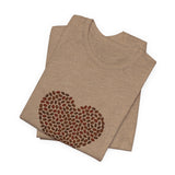 POP Culture Classics Coffee Bean Heart Unisex Jersey Short Sleeve T-Shirt - POPvault