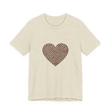 POP Culture Classics Coffee Bean Heart Unisex Jersey Short Sleeve T-Shirt - POPvault