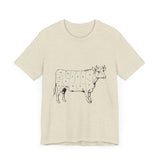POP Culture Classics Cow Parts Unisex Jersey Short Sleeve T-Shirt - POPvault