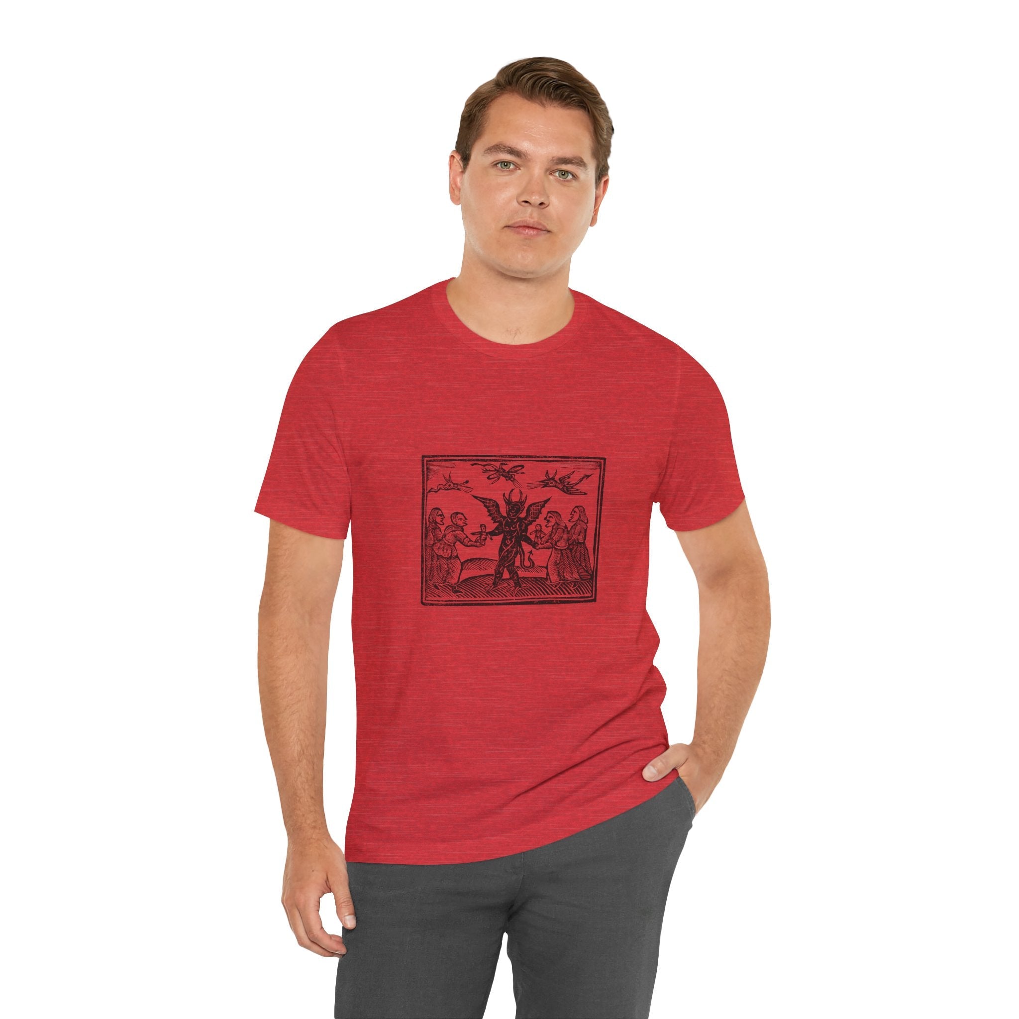 POP Culture Classics Dance With the Devil Unisex Jersey Short Sleeve T-Shirt - POPvault