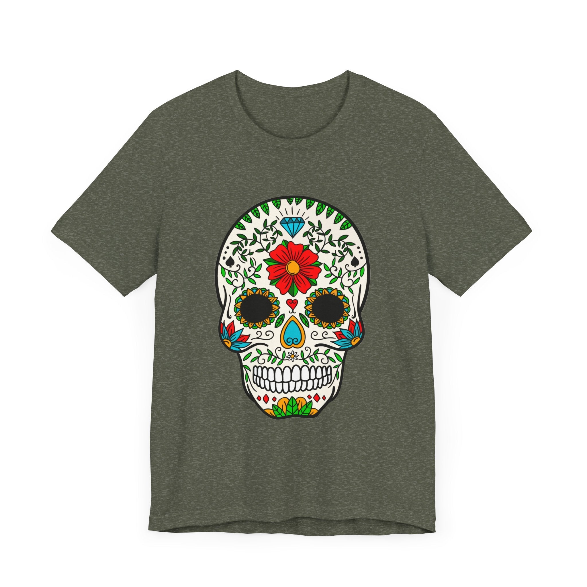 POP Culture Classics Day of Dead Unisex Jersey Short Sleeve T-Shirt - POPvault