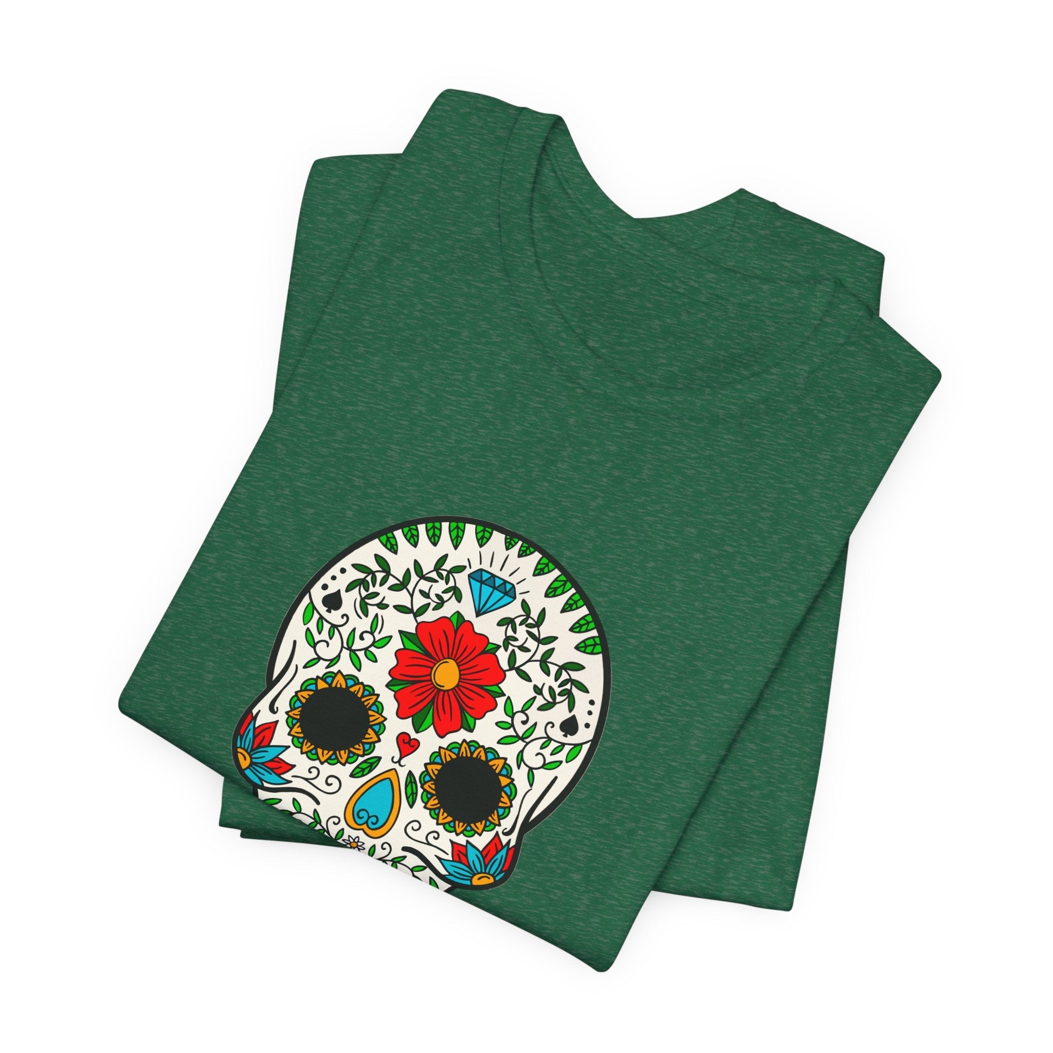 POP Culture Classics Day of Dead Unisex Jersey Short Sleeve T-Shirt - POPvault